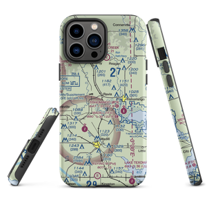 Mcdaniel Aviation Airport (OK28) VFR Sectional  Tough iPhone Case