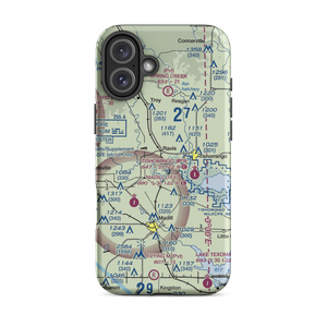 Mcdaniel Aviation Airport (OK28) VFR Sectional  Tough iPhone Case