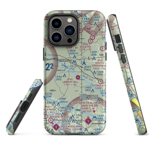 Mcfarlin Ranch Airport (XA12) VFR Sectional  Tough iPhone Case