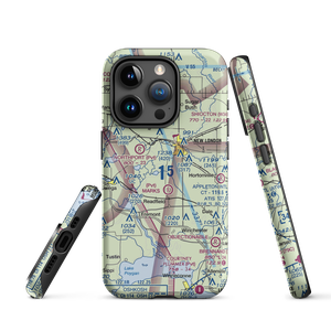 Mcfaul Airport (2WN4) VFR Sectional  Tough iPhone Case