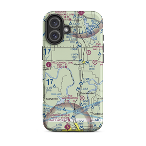 Mcgehee Catfish Restaurant Airport (T40) VFR Sectional  Tough iPhone Case