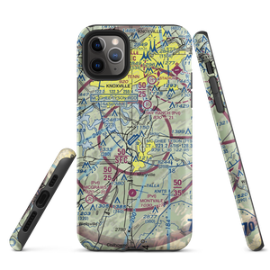 McGhee Tyson Airport (TYS) VFR Sectional  Tough iPhone Case