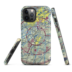 McGhee Tyson Airport (TYS) VFR Sectional  Tough iPhone Case