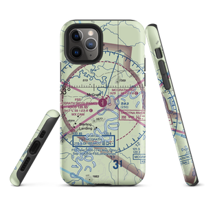 McGrath Airport (MCG) VFR Sectional  Tough iPhone Case