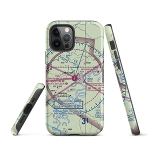 McGrath Airport (MCG) VFR Sectional  Tough iPhone Case