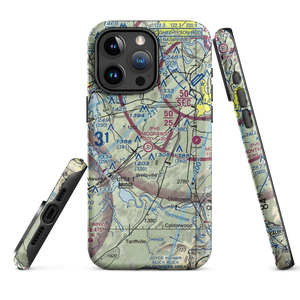 Mcgraw's Backyard Airport (5TN4) VFR Sectional  Tough iPhone Case