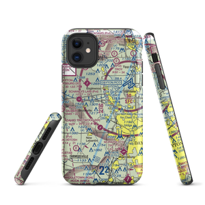 Mcgregor Airfield (12OH) VFR Sectional  Tough iPhone Case