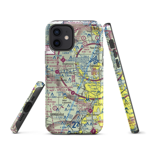 Mcgregor Airfield (12OH) VFR Sectional  Tough iPhone Case