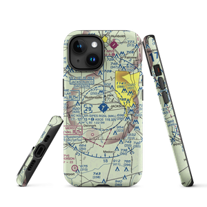 McKellar-Sipes Regional Airport (MKL) VFR Sectional  Tough iPhone Case