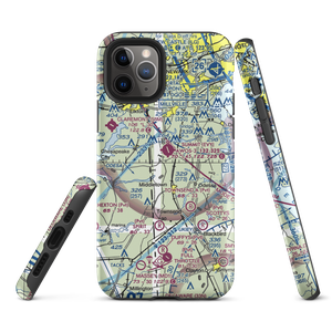 Mckeown Airport (1DE5) VFR Sectional  Tough iPhone Case