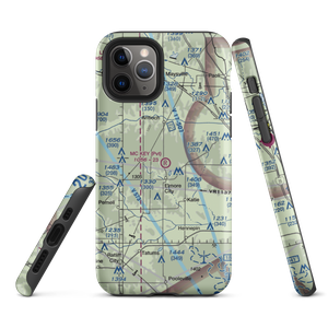 Mckey Airport (0OK1) VFR Sectional  Tough iPhone Case