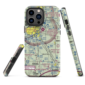 Mckimmy Field (MI23) VFR Sectional  Tough iPhone Case