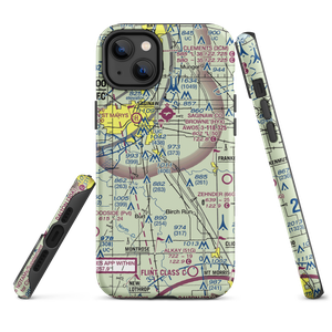 Mckimmy Field (MI23) VFR Sectional  Tough iPhone Case