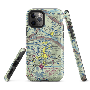 Mcminn Airport (25A) VFR Sectional  Tough iPhone Case