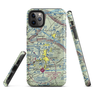 Mcminn Airport (25A) VFR Sectional  Tough iPhone Case