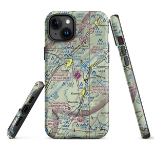 McMinn County Airport (MMI) VFR Sectional  Tough iPhone Case