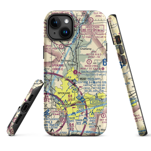 Mead Flying Service Airport (70S) VFR Sectional  Tough iPhone Case