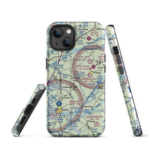 Meadow Brook Airport (MD09) VFR Sectional  Tough iPhone Case