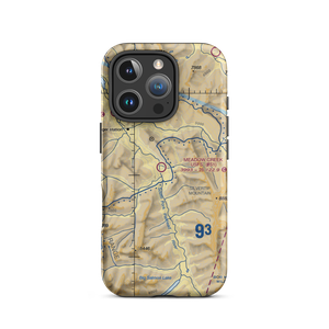 Meadow Creek Usfs Airport (0S1) VFR Sectional  Tough iPhone Case