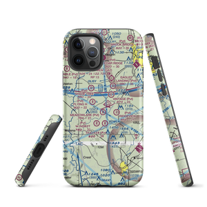 Meadowlark Airport (GA75) VFR Sectional  Tough iPhone Case