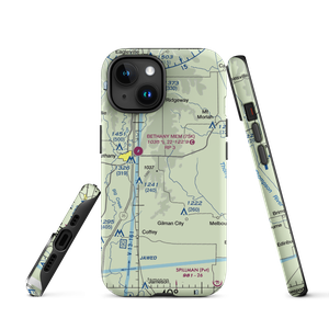 Meadows Airport (MO53) VFR Sectional  Tough iPhone Case