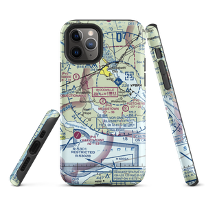 Meadstown Airstrip (NC28) VFR Sectional  Tough iPhone Case