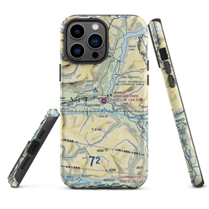 Mears Field Airport (3W5) VFR Sectional  Tough iPhone Case