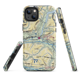 Mears Field Airport (3W5) VFR Sectional  Tough iPhone Case