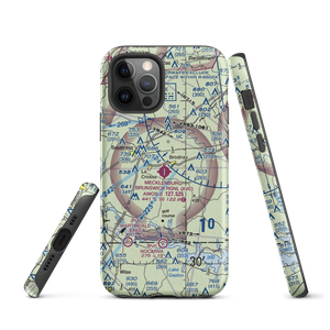 Mecklenburg Brunswick Regional Airport (AVC) VFR Sectional  Tough iPhone Case