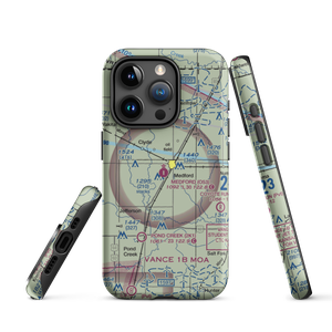 Medford Municipal Airport (O53) VFR Sectional  Tough iPhone Case