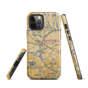 Medicine Bow Airport (80V) VFR Sectional  Tough iPhone Case