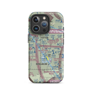 Medina River Ranch Airport (XS43) VFR Sectional  Tough iPhone Case