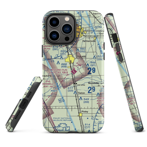 Mefford Field (TLR) VFR Sectional  Tough iPhone Case