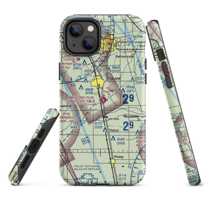 Mefford Field (TLR) VFR Sectional  Tough iPhone Case