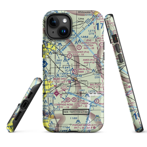 Melin Farms Airport (3WI6) VFR Sectional  Tough iPhone Case