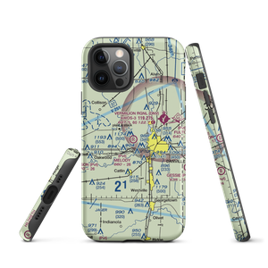 Melody Field (IS88) VFR Sectional  Tough iPhone Case