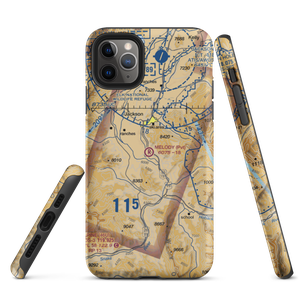 Melody Ranch Airport (WY31) VFR Sectional  Tough iPhone Case