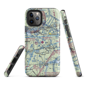 Melrose Landing Airport (FD22) VFR Sectional  Tough iPhone Case