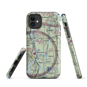 Melrose Springs Airfield (VT73) VFR Sectional  Tough iPhone Case