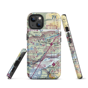 Mels Airport (38AK) VFR Sectional  Tough iPhone Case