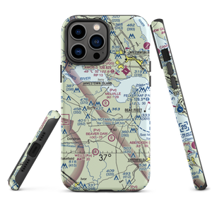 Melville Airstrip (2VA2) VFR Sectional  Tough iPhone Case