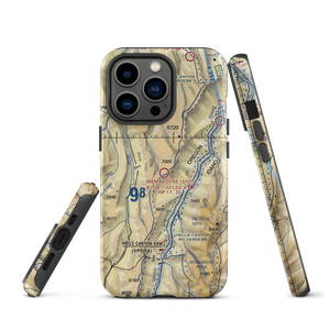 Memaloose Airport (25U) VFR Sectional  Tough iPhone Case