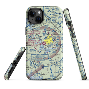 Memorial Field (HOT) VFR Sectional  Tough iPhone Case