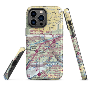 Memory Lake Airport (5AK8) VFR Sectional  Tough iPhone Case