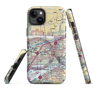 Memory Lake Seaplane Base (69AK) VFR Sectional  Tough iPhone Case