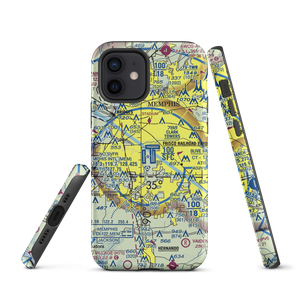 Memphis International Airport (MEM) VFR Sectional  Tough iPhone Case