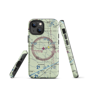 Memphis Memorial Airport (03D) VFR Sectional  Tough iPhone Case