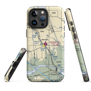 Memphis Municipal Airport (F21) VFR Sectional  Tough iPhone Case