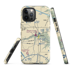 Menard County Airport (T50) VFR Sectional  Tough iPhone Case