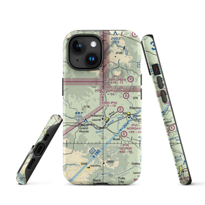 Mendenhall Airstrip (2OG5) VFR Sectional  Tough iPhone Case